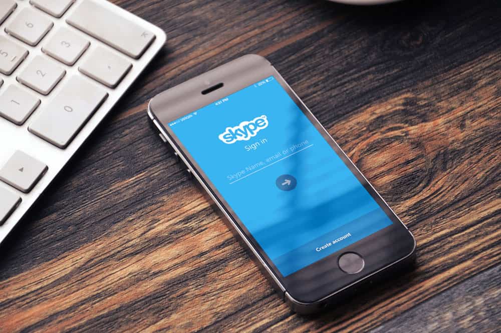 Platform Skype di perangkat seluler