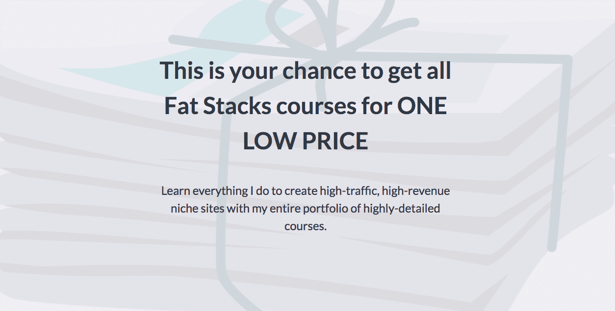 O pacote de pilhas de gordura