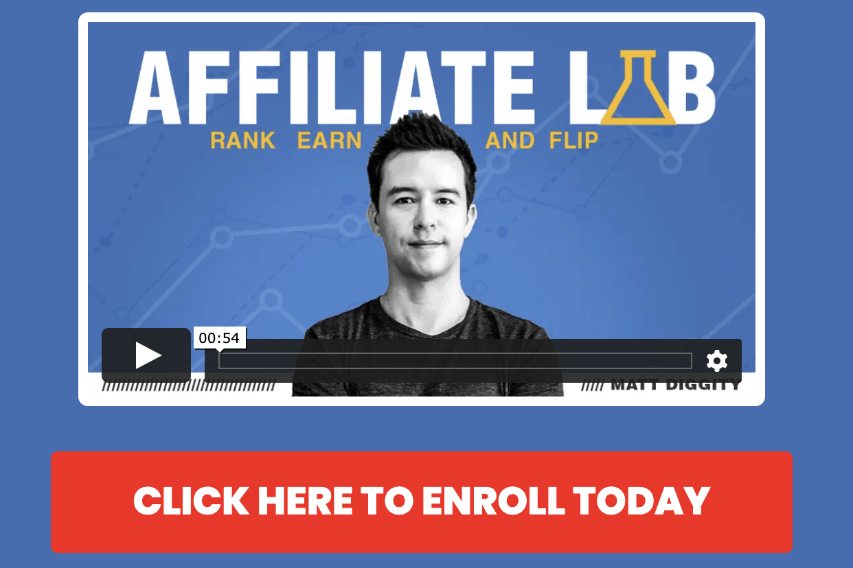 O Laboratório de Afiliados por Matt Diggity