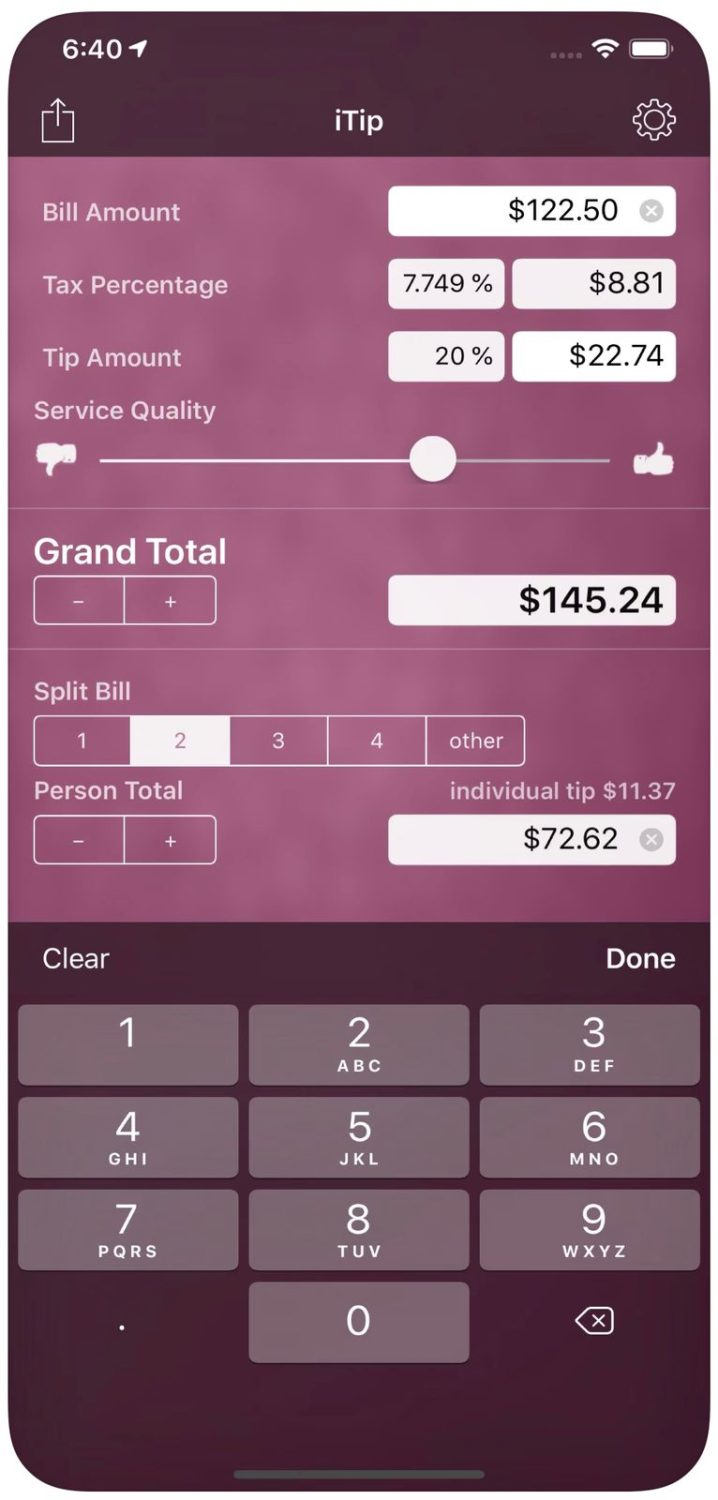 เครื่องคิดเลขทิป