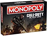 Monopoly Call of Duty Black Ops Jogo de Tabuleiro | Baseado em Call of Duty Black Ops Video Game | Mercadoria Call of Duty oficialmente licenciada | Jogo de monopólio clássico temático