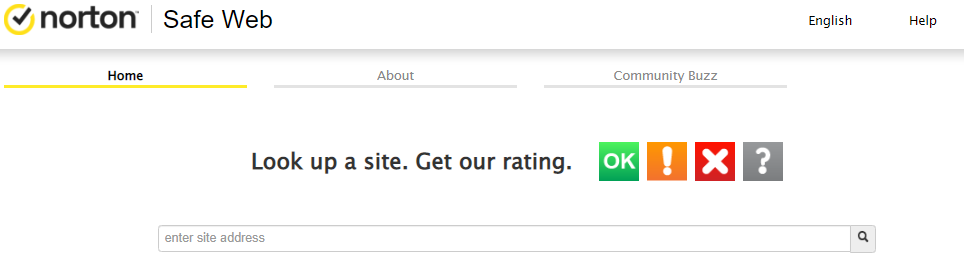 Web segura de Norton