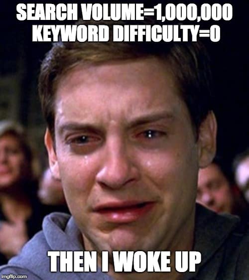 Meme divertido de SEO