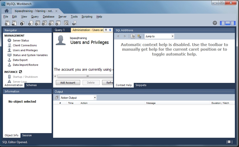 เครื่องมือการดูแลระบบ SQL