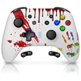 Manette Switch Pro pour Nintendo Switch/Switch Lite/OLED, manette de commutation sans fil avec 4 boutons programmables, double vibration, turbo, lumière LED et fonction de réveil, ergonomique antidérapante