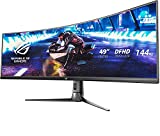 Asus ROG Strix XG49VQ 49” zakrzywiony monitor gamingowy FreeSync 144 Hz Dual Full HD HDR Eye Care z DP HDMI Czarny