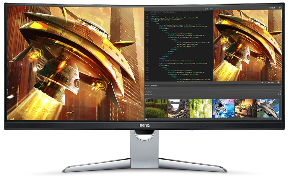 Ultraszeroki zakrzywiony monitor do gier BenQ EX3501R