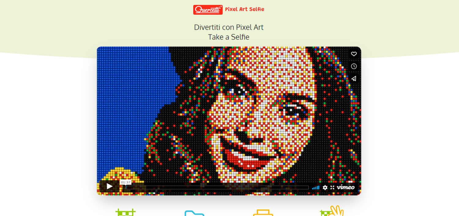 autofoto de arte de píxeles