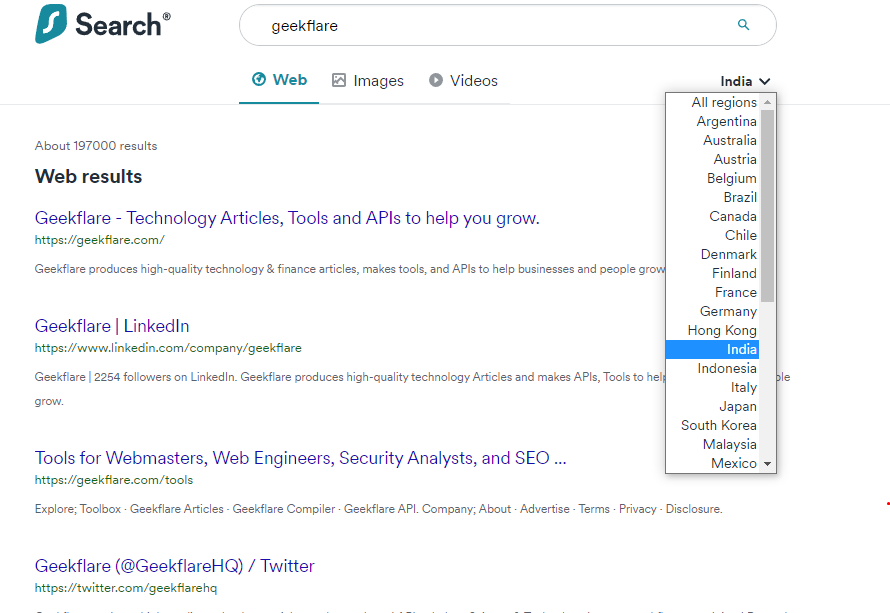 ค้นหาเซิร์ฟฉลาม