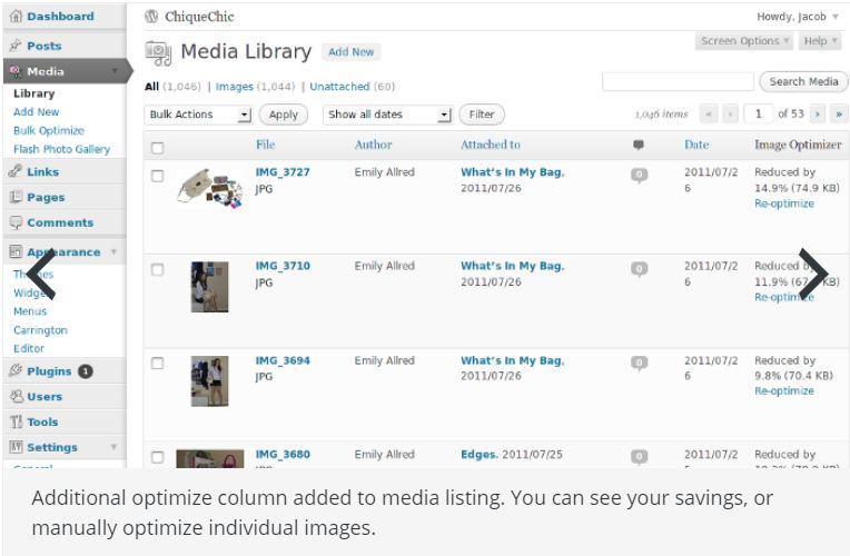 Otimizador de imagem CW