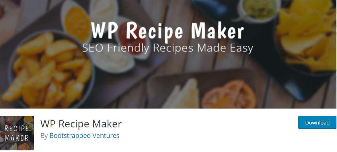 WP Recipe Maker WordPress プラグイン