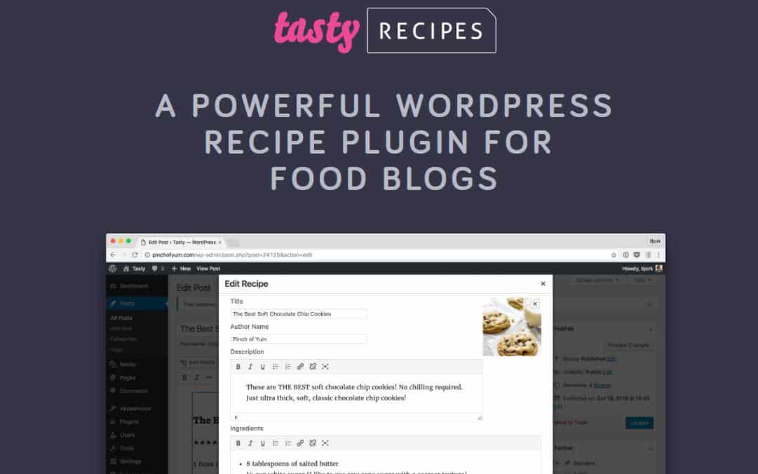 Tasty Recipes WordPress プラグイン