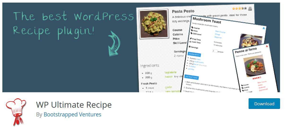 WP Ultimate レシピ プラグイン