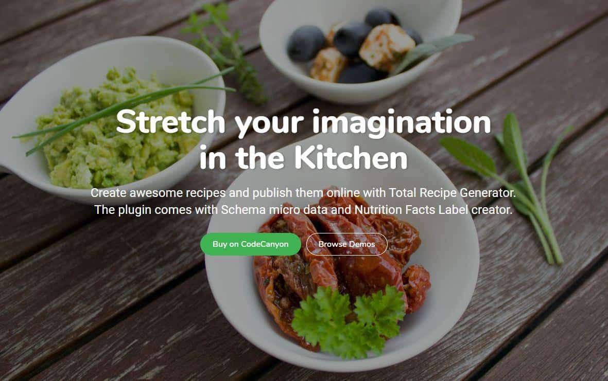 Total Recipe Generator WordPress プラグイン
