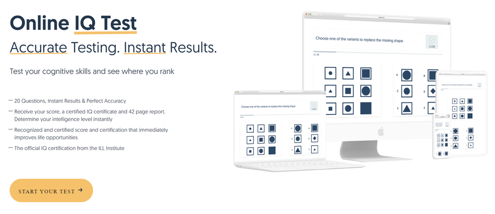 Онлайн-тест IQ