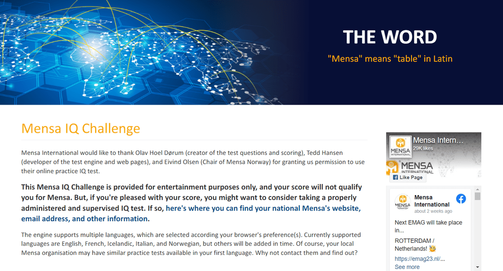 Менса Интернэшнл