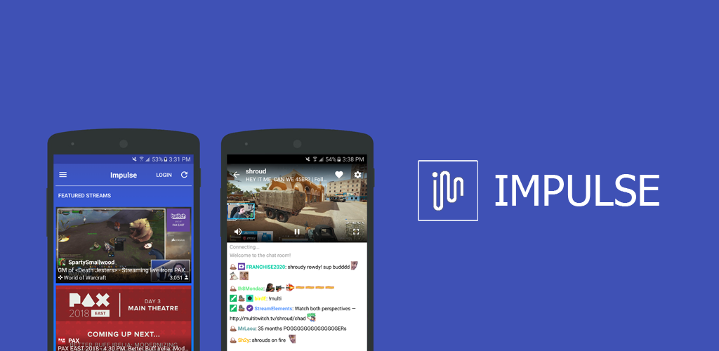 Impuls - klient Twitcha