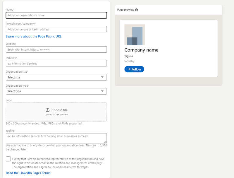 LinkedIn Şirket Sayfası