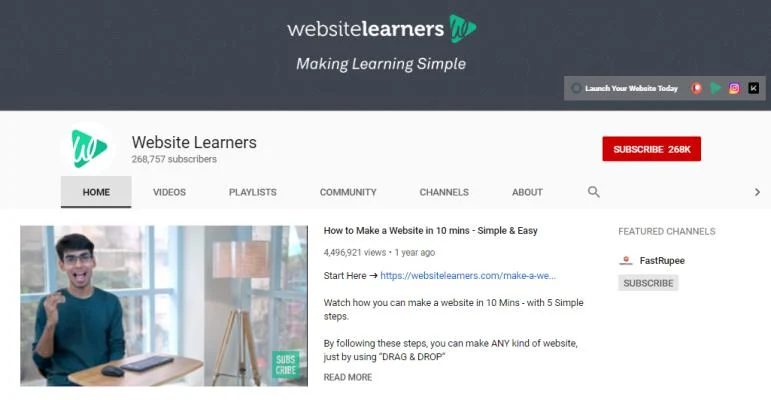 ブログの書き方のウェブサイト学習者