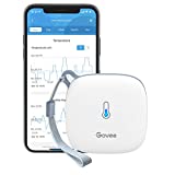Govee WiFi Thermomètre Hygromètre H5179, Capteur de température d'humidité intelligent avec alerte de notification d'application, 2 ans d'exportation de stockage de données gratuit, moniteur à distance pour chambre, serre, incubateur, cave à vin