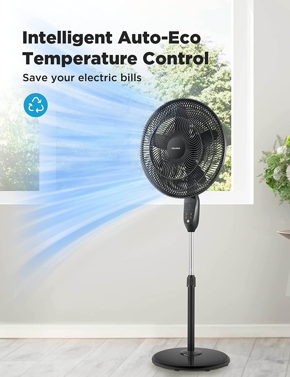 Circulateur d'air PELONIS PFS45A5BBB