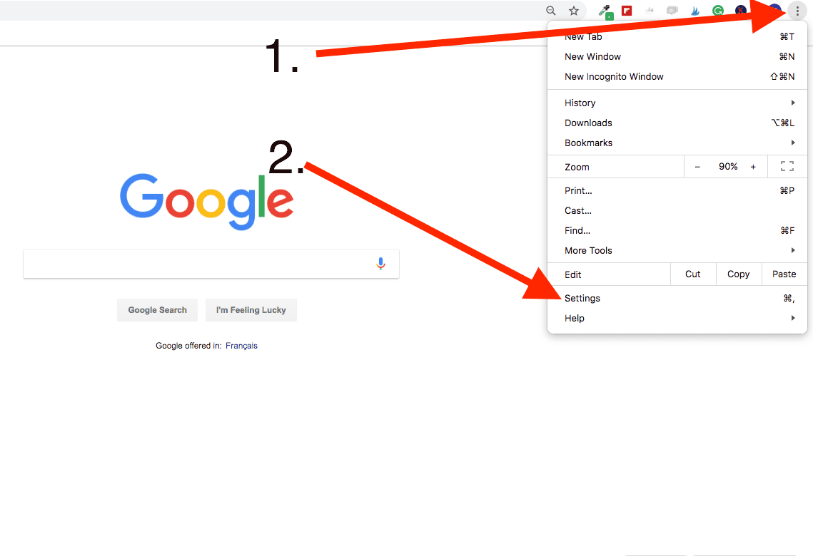 Comment accéder aux paramètres de Chrome pour modifier le dossier du fichier de téléchargement