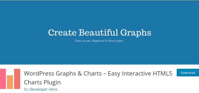 WordPress圖表和圖表插件