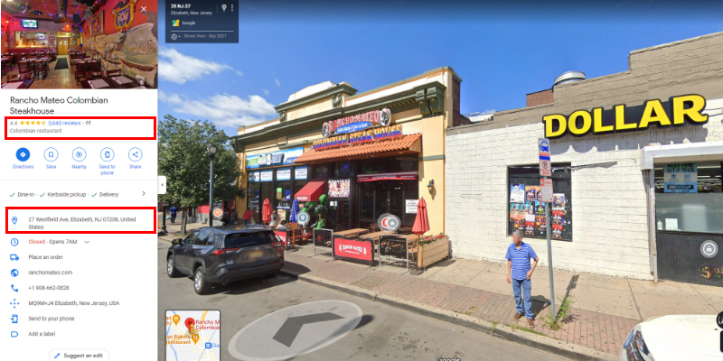 Punti di riferimento e nomi di quartiere