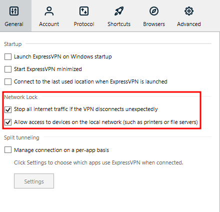 coupe-circuit expressvpn