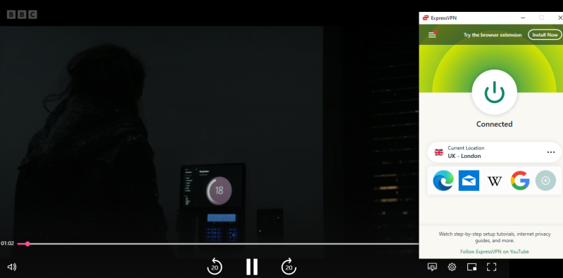 expressvpn déverrouiller bbc iplayer