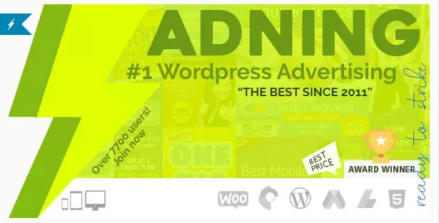 ADNING (WP Pro Advertising System) Complemento de WordPress para anuncios