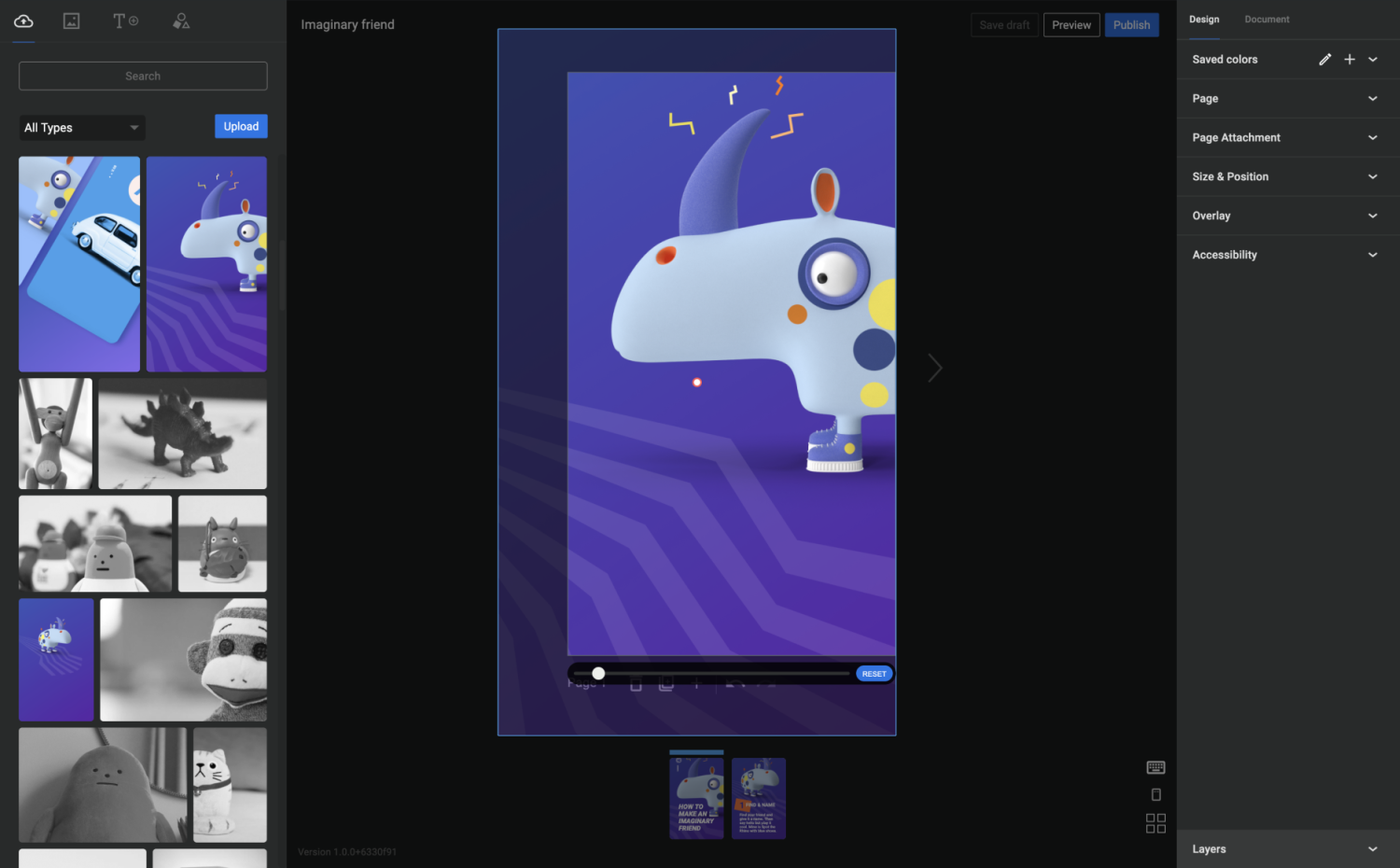 Histoires Web pour WordPress