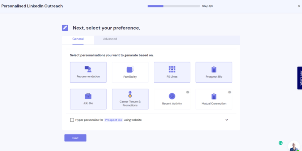 Penjangkauan LinkedIn yang Dipersonalisasi