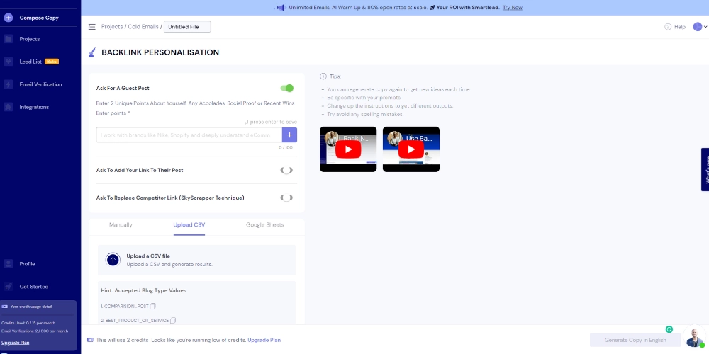 Alat Pembuatan Tautan Penulis Cerdas