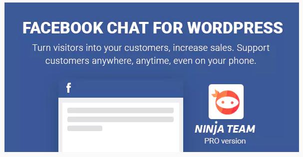 WordPress 的 Facebook 实时聊天