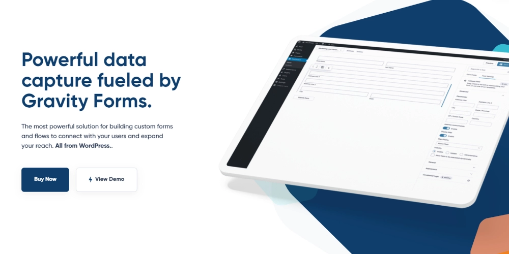 Формы для WordPress Гравитационные формы
