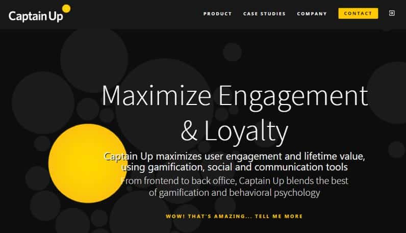 ゲーミフィケーションのための Captain Up プラグイン