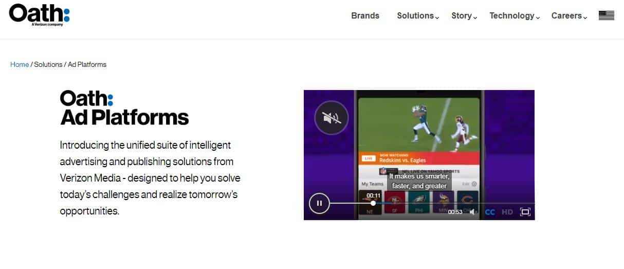 Plataformas de anúncios de juramento para campanhas de publicidade em vídeo