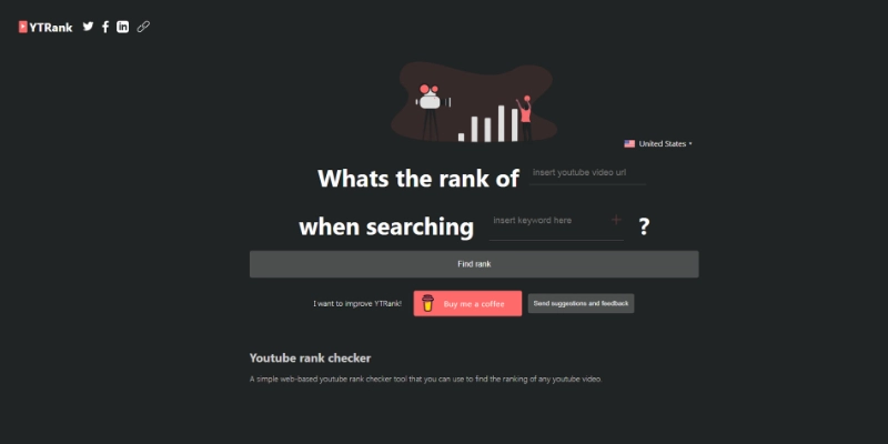 Vérificateur de classement Youtube YTRank