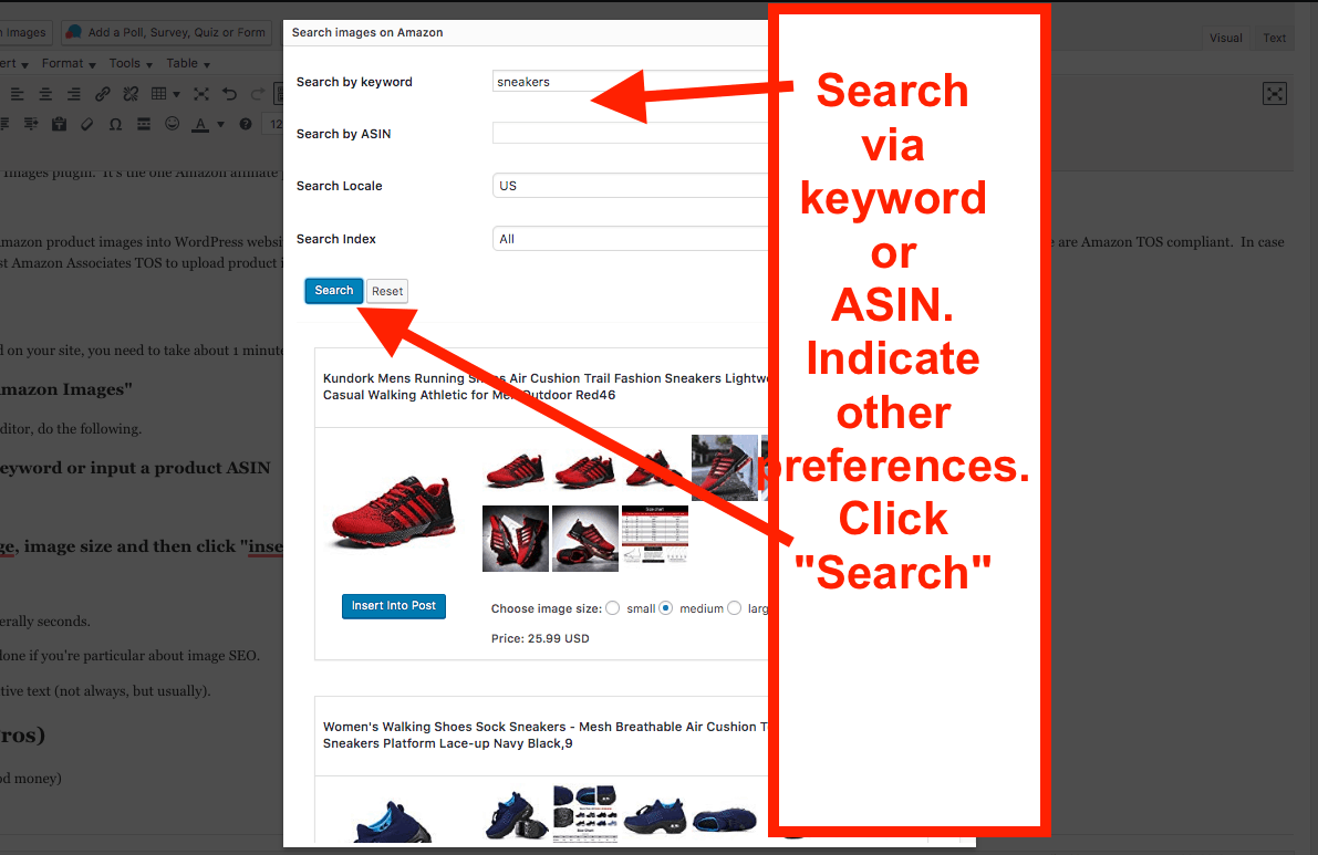 아마존 이미지용 AMZ 이미지 팝업 상자