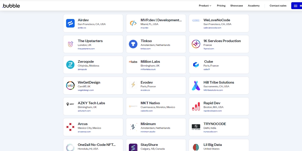 بوابة وكالات الفقاعة