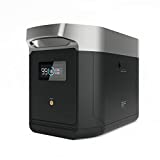 Baterai Ekstra Cerdas EF ECOFLOW DELTA Max, Kapasitas 2016Wh, Perluas DELTA Max (1600/2000) hingga 5644/6048Wh, Pengisian Cepat, Baterai Ekstra untuk Cadangan Rumah, Darurat, Berkemah di Luar Ruangan atau Perjalanan