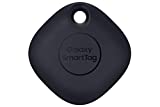 SAMSUNG Galaxy SmartTag Bluetooth Smart Home Accessory Tracker, Pencari Lampiran untuk Kunci yang Hilang, Tas, Dompet, Bagasi, Hewan Peliharaan, Kacamata, 2021, Versi AS, Hitam