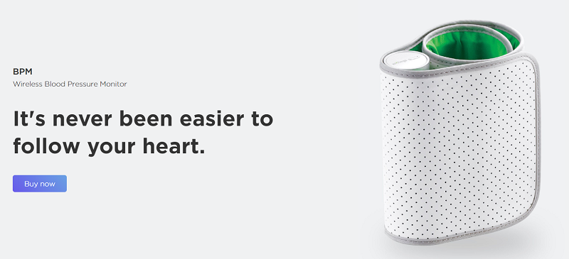 monitor de pressão arterial, com BPM