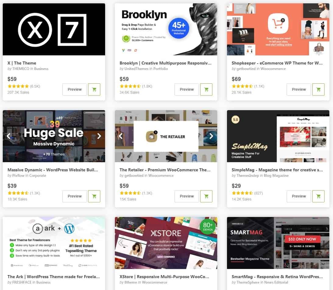 Скриншот темы WordPress Pagebuilder