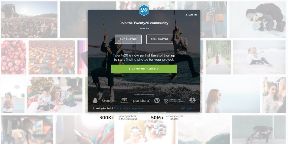 Twenty20 الصفحة الرئيسية