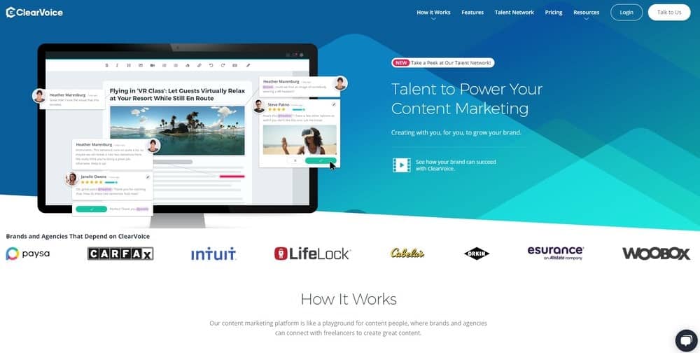 Strona główna witryny Clear Voice Content