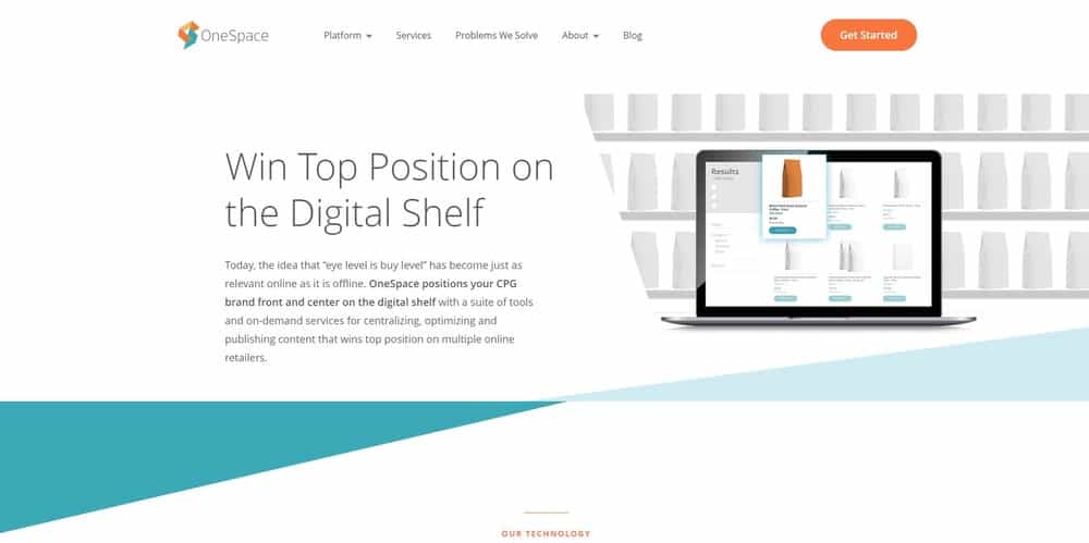 Strona główna witryny One Space