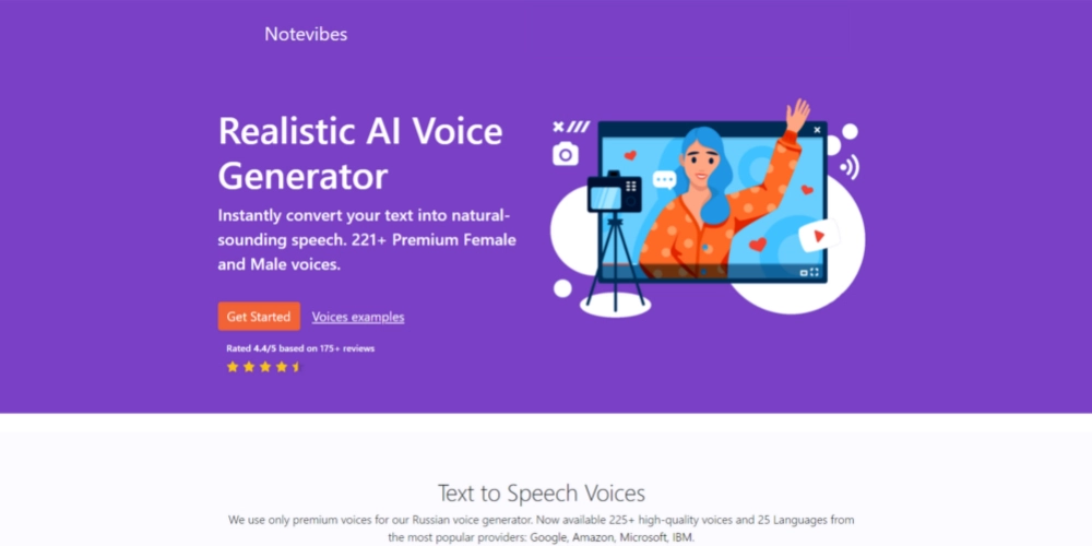 Servicios de locución de Notevibes