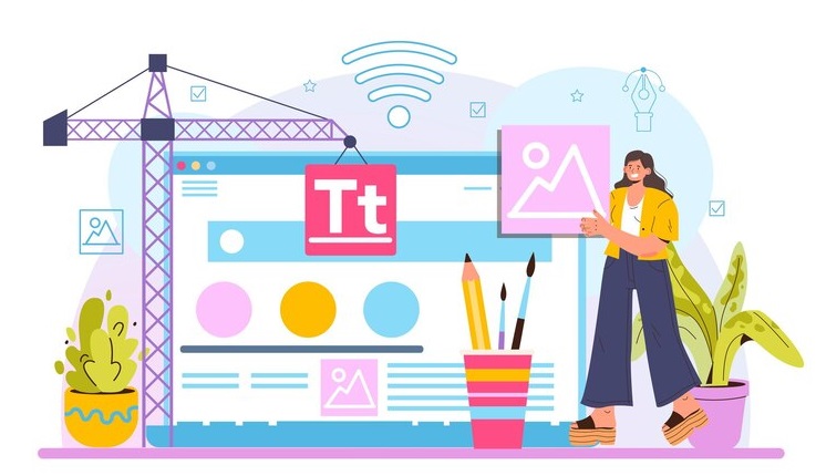 Przyciągające wzrok motywy i szablony